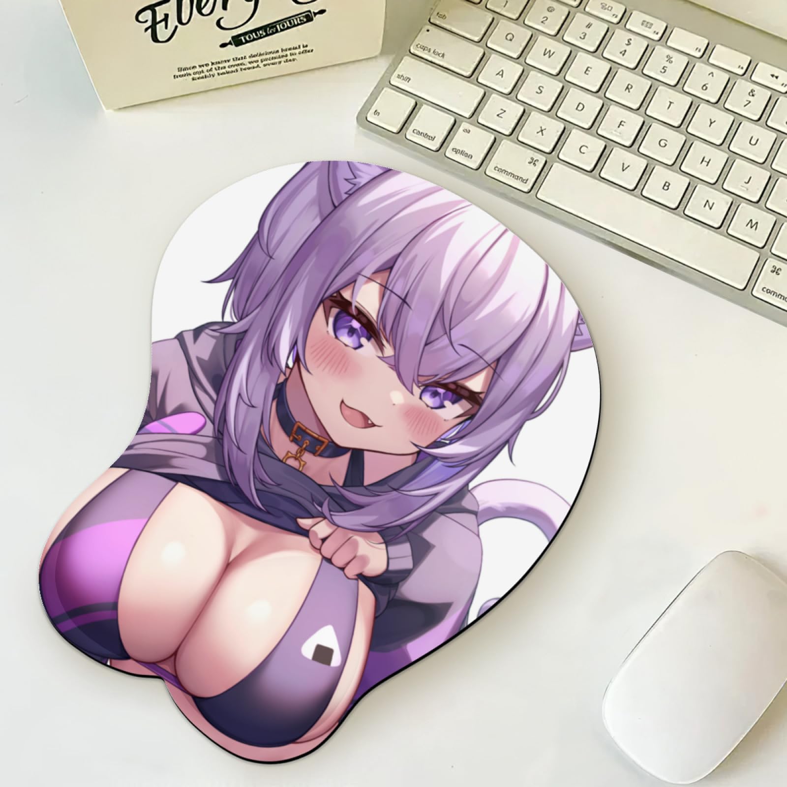 Amazon.co.jp: マウスパッド VTuber 猫又おかゆ 立体マウスパッド