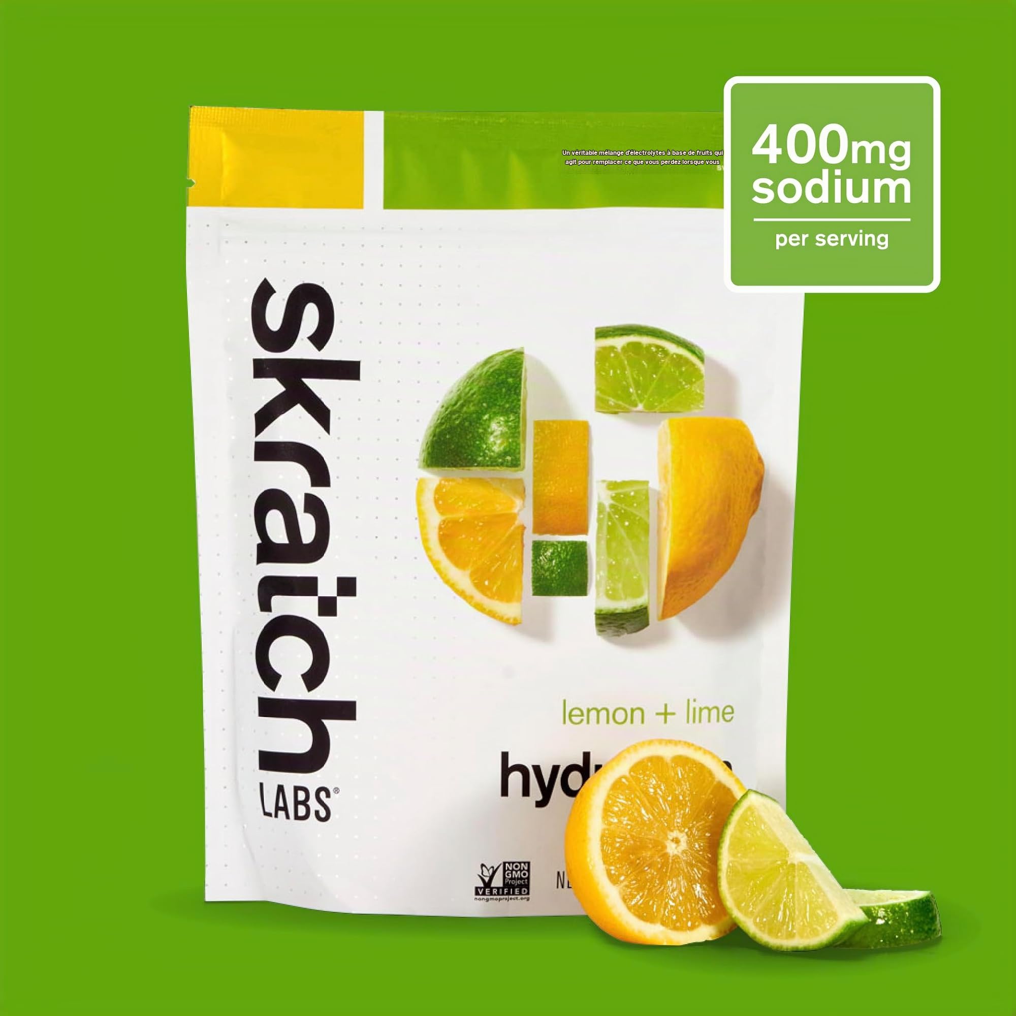 Skratch Labs Exercise Hydration Mix Lemons + Limes Resealable Bag