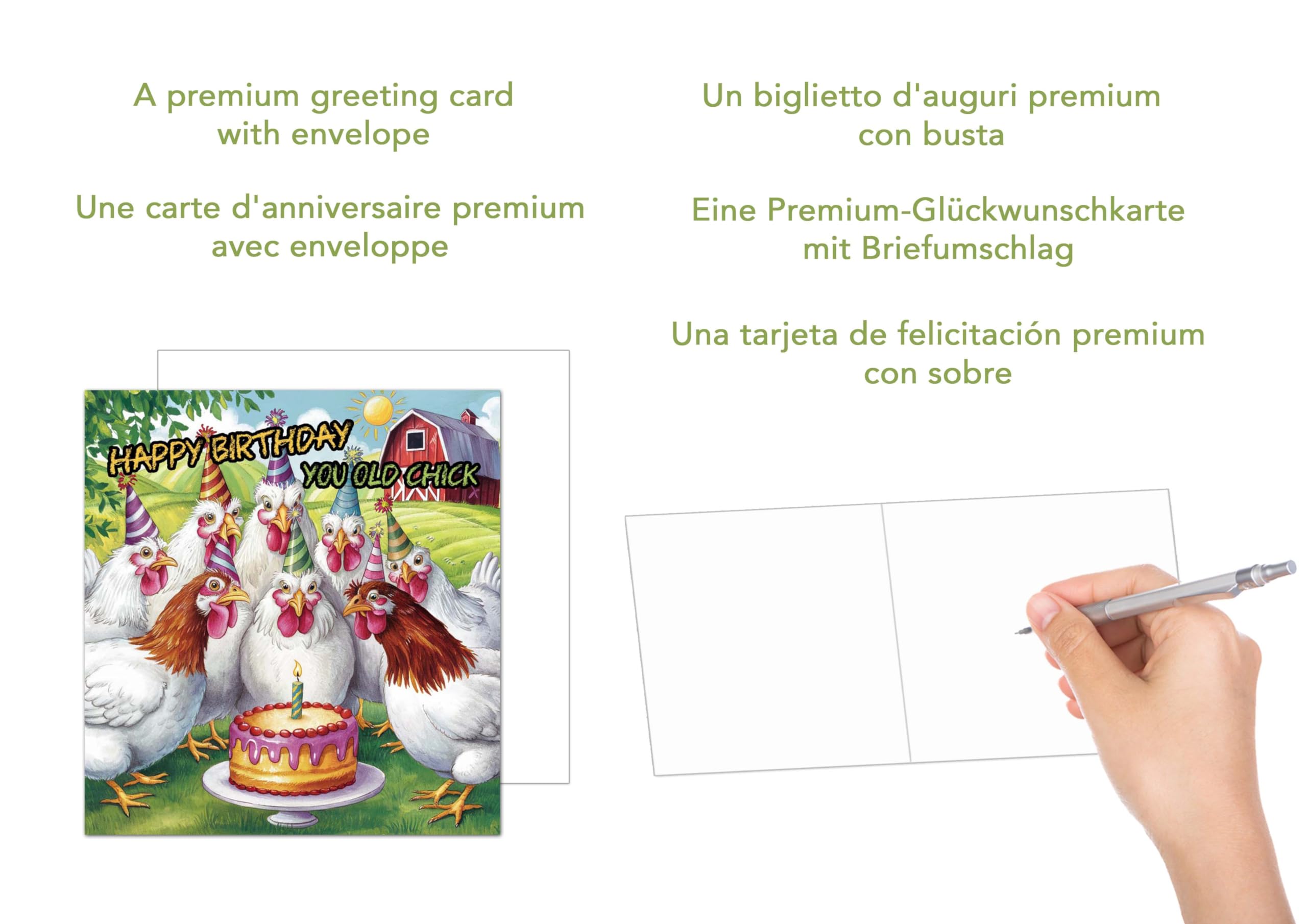 Carte D'Anniversaire Drôle 'Herd It's Your Birthday' - Avec Autocollants Mignons | Design Vache Humoristique