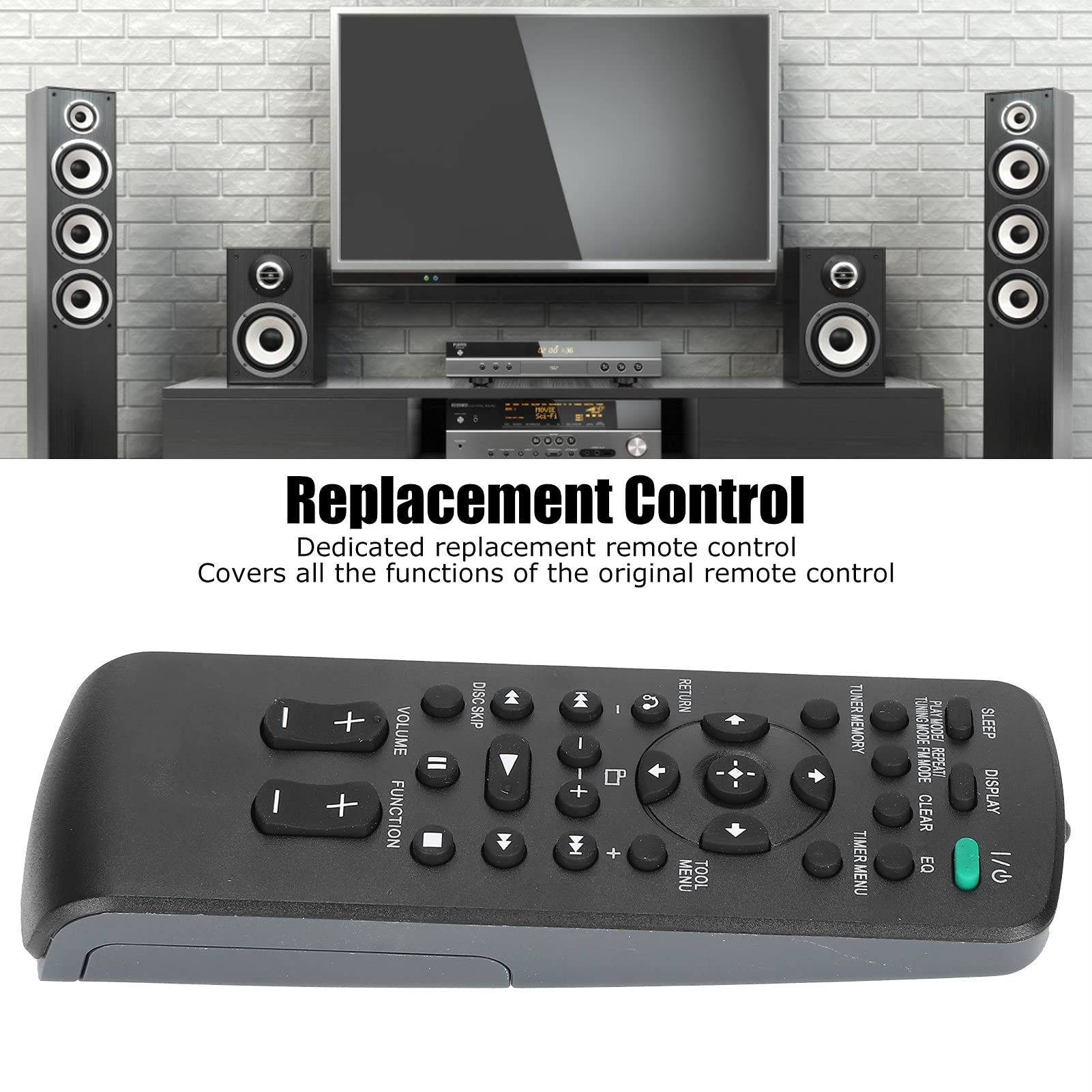 Hi Fi Stereo System New RM-AMU088 Remote Control Replaces For Sony