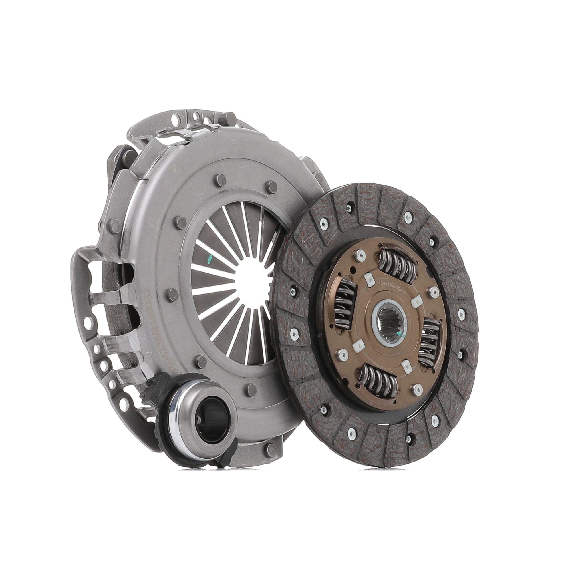 RIDEX 479C0011 Kupplungssatz Kompatibel mit PEUGEOT 206 Schrägheck 2A/C 205583 2051K0 9402055839 Kupplung Komplett