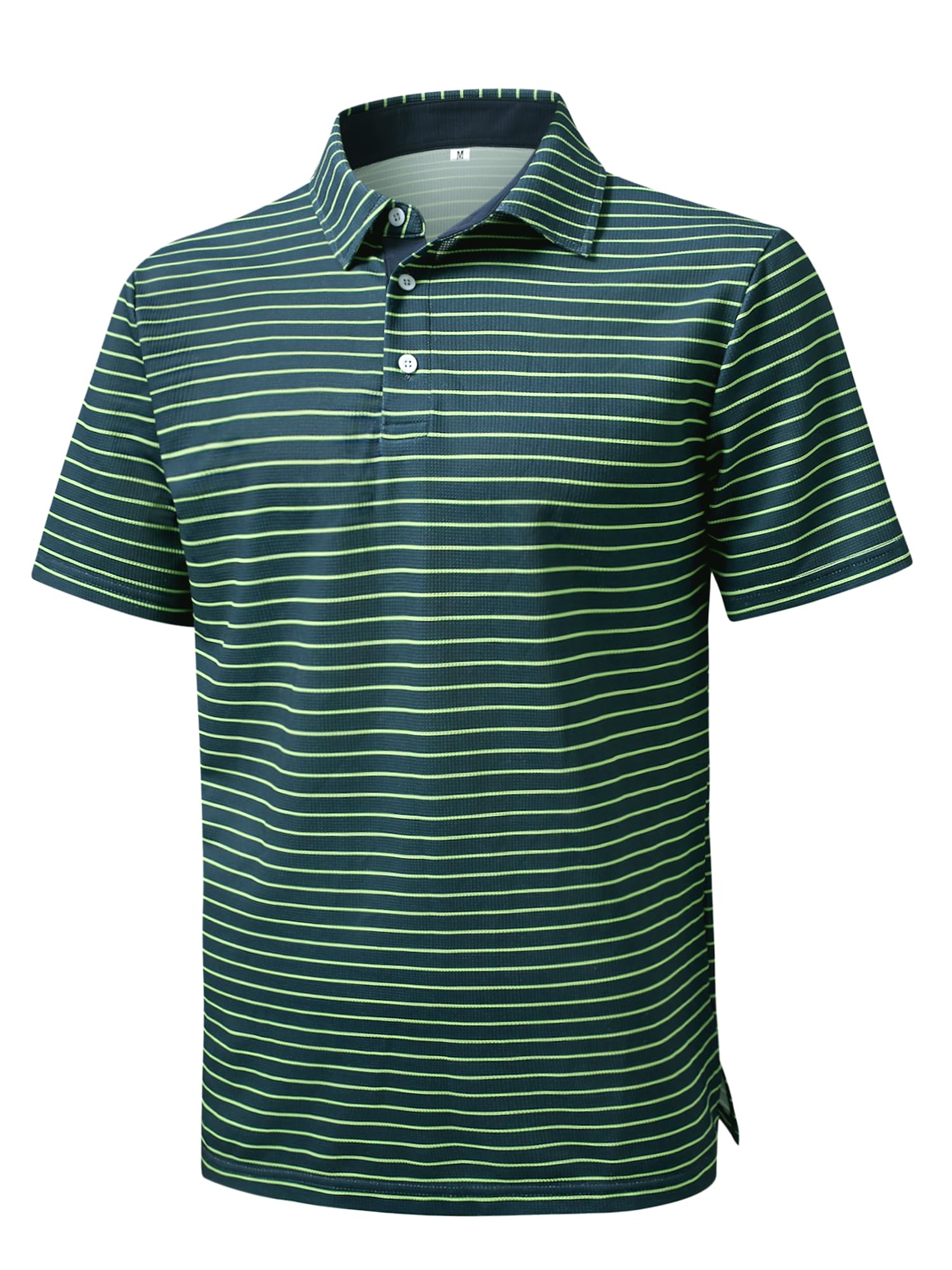 JEMLDL Golf Polo Shirts for Men Dry Fit Summer Short Sleeve Slim Fit Performance Moisture Wicking Casual Collared Polo Shirt — view 11