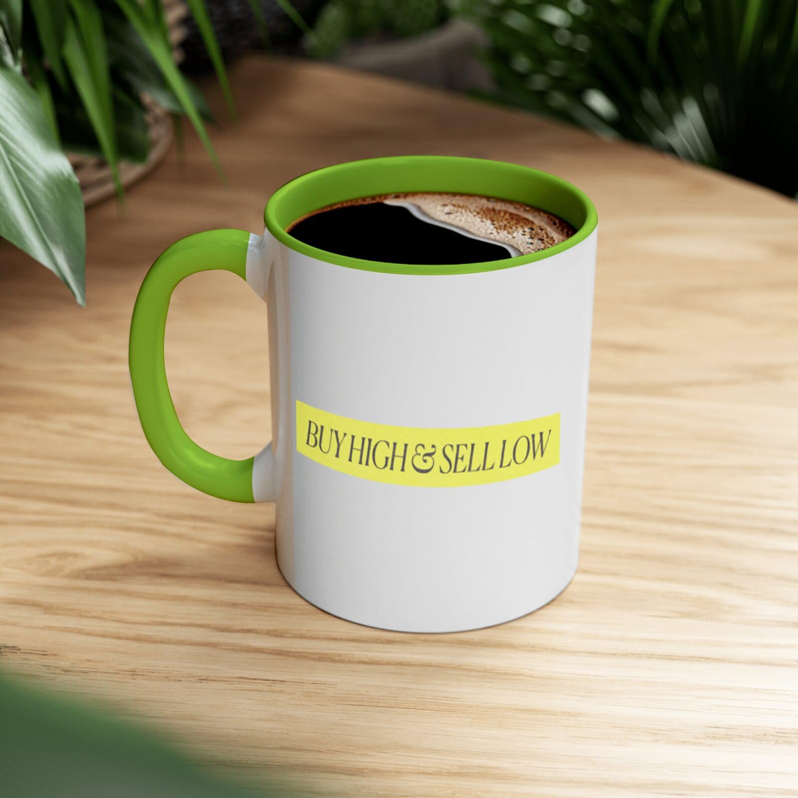 Fabulous Tasse Farbe Premium Qualität grün – Buy High Sell Low Crypto  Currency Trading Blockchain Finance Business Bitcoin Humour Meme – Tasse  mit Henkel und farbigem Innenfutter : Amazon.de: Küche, Haushalt & Wohnen