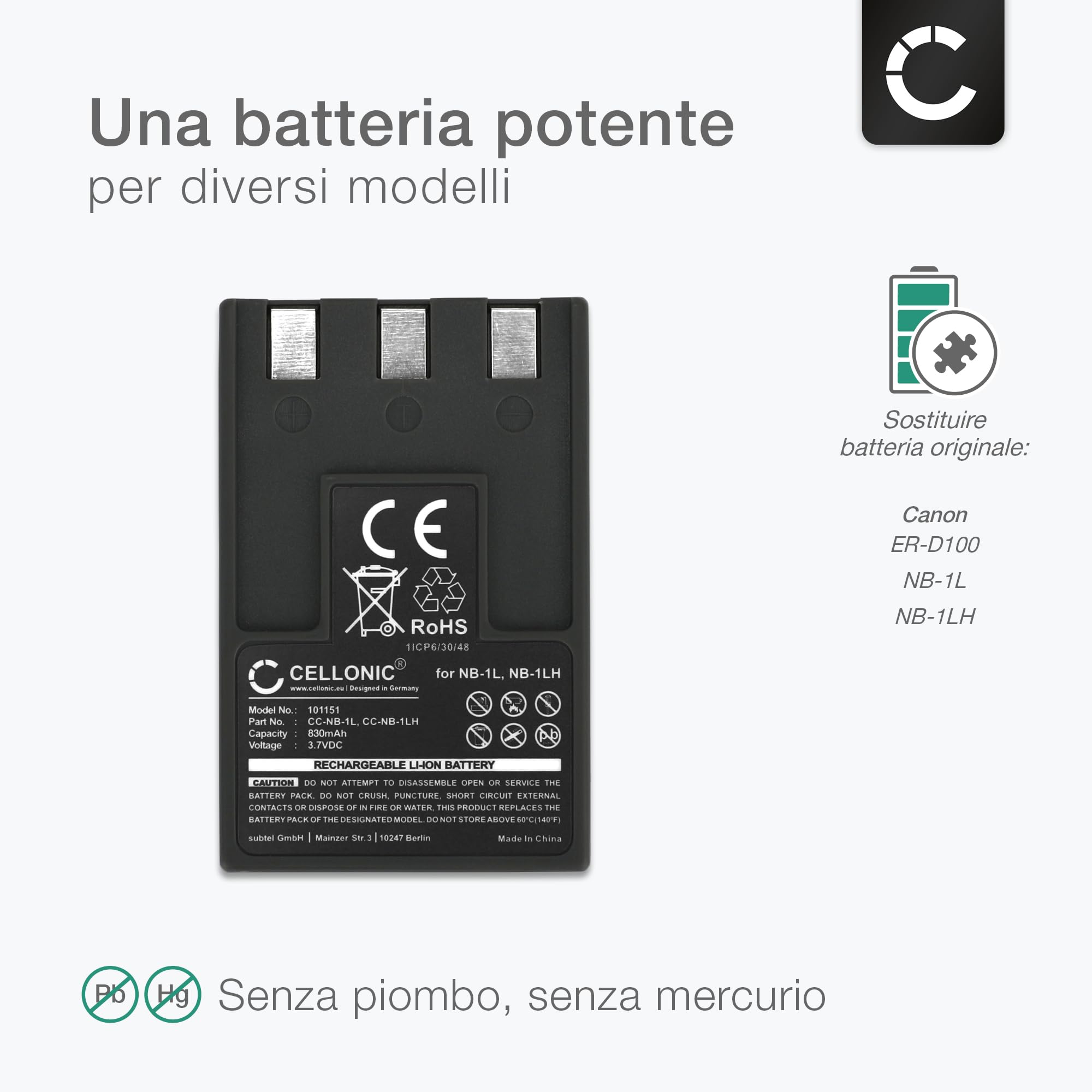 Bateria Compatible Con P4526a Polaroid | Meses sin interés