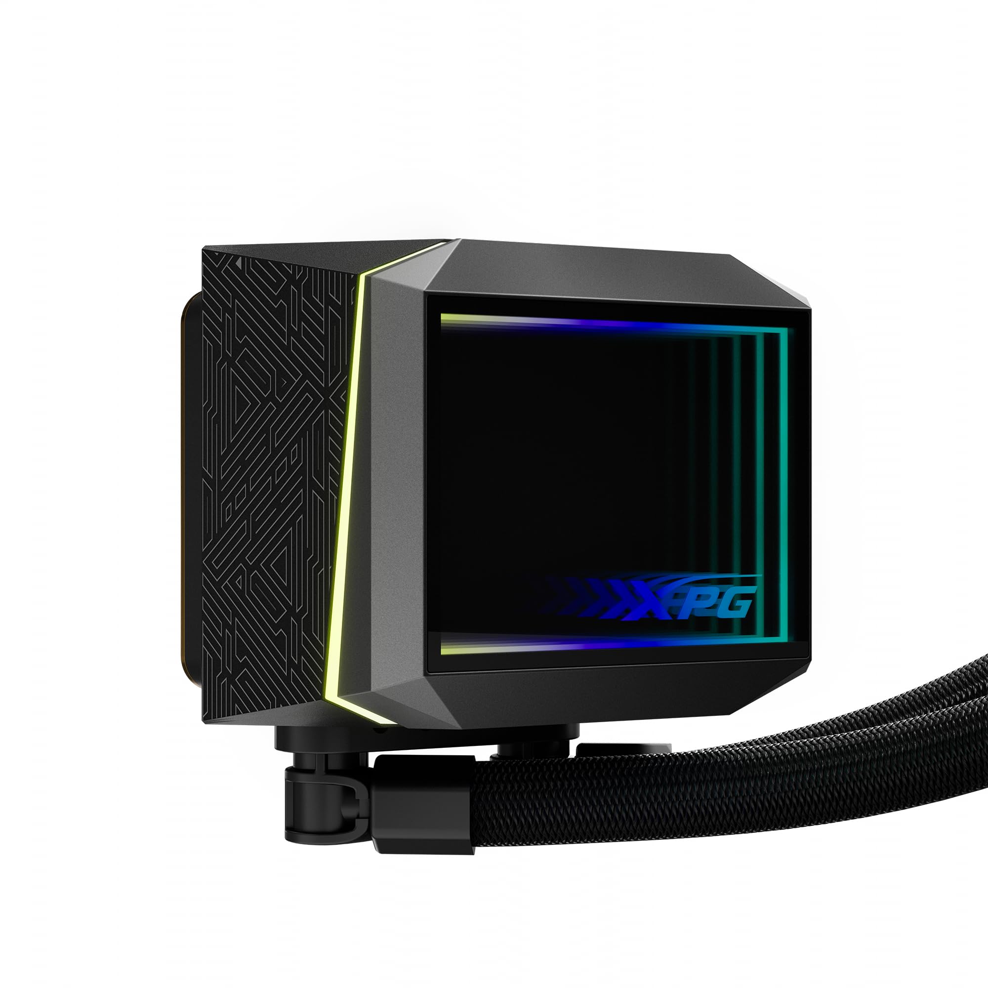 XPG Levante II 360, personal desktop AIO Liquid Cooler, Black, PC components