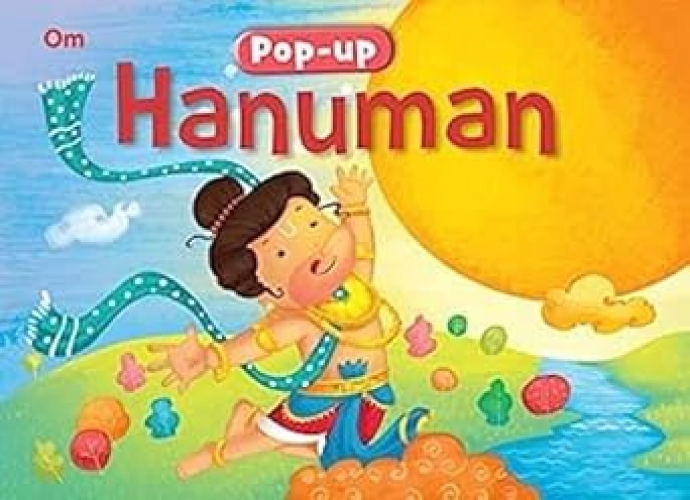 Pop Up Hanuman Book for Children: 3D Interactive Lord Hanuman Pop-Up Book | Epic Ramayana Adventures | Monkey God’s Childhood | Hanuman’s Magical Journey | Flying Hanuman | Fun Pop Up Book of Devotion for Kids; 3+ Ages