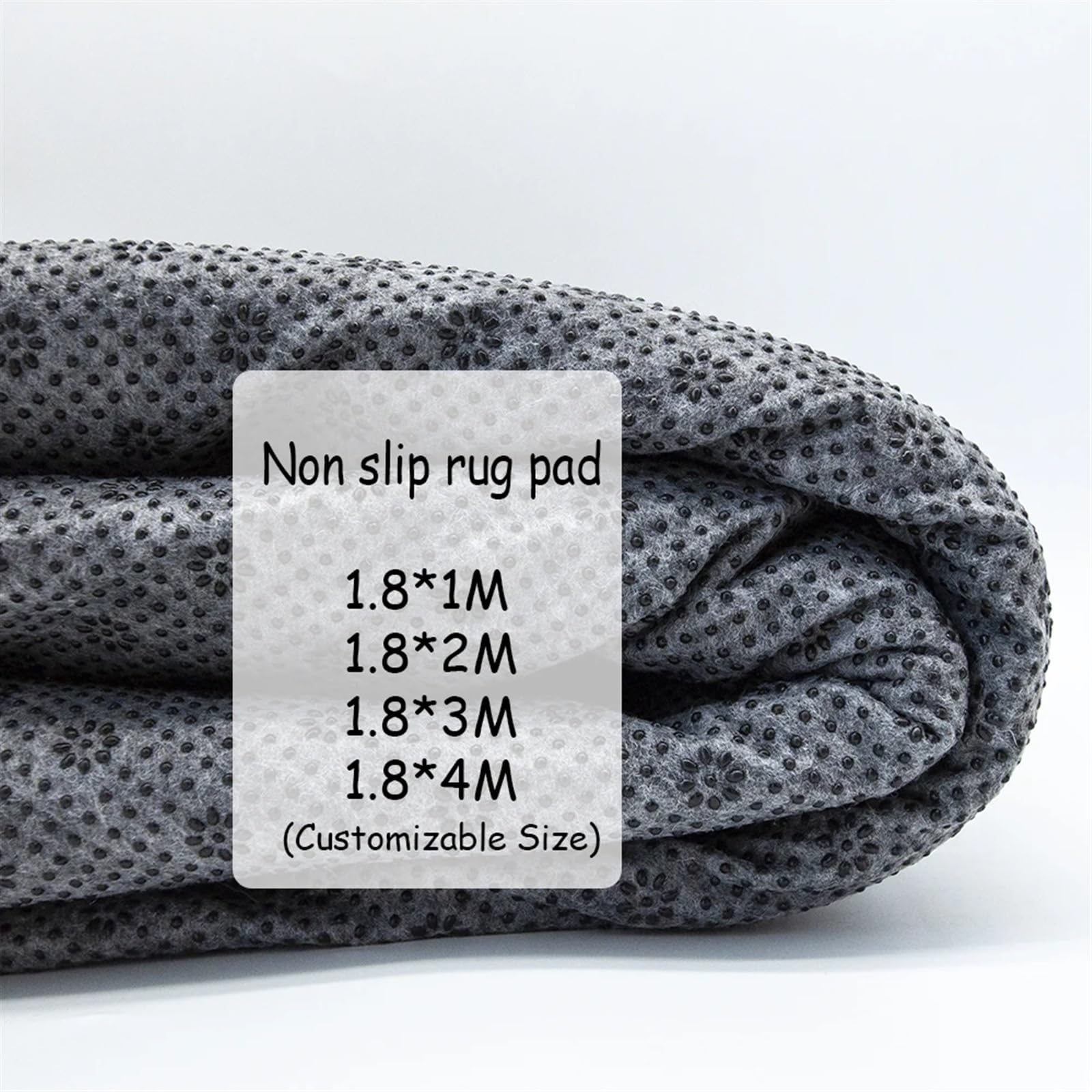 Tkanina DIY Szycie Śliwki Wzór Winylowa Guma Antypoślizgowy Dywan Pad Tufting