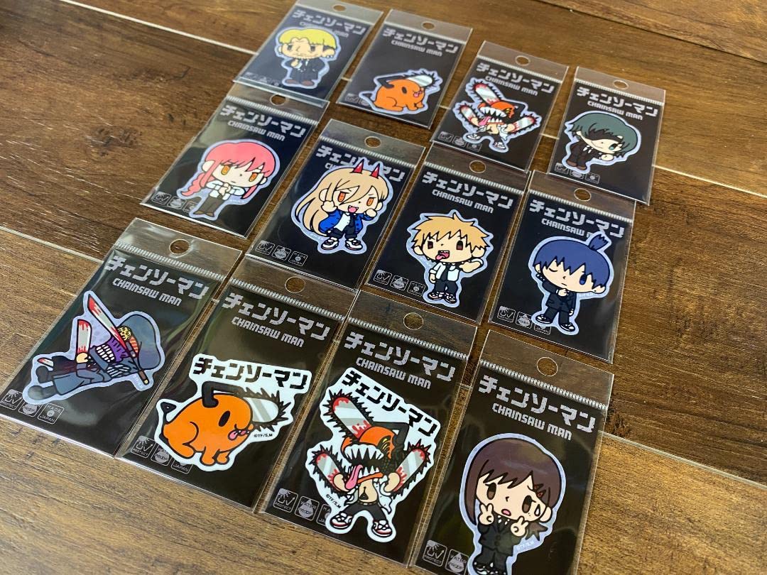 Amazon.co.jp: チェンソーマン イミニステッカー 12枚セット : おもちゃ