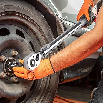 kboisha 3/4-Inch Drive Extendable Ratchet Handle, Reversible