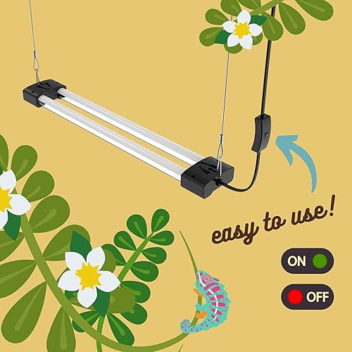 Miniatura 3 de Luz LED de cultivo de plantas de terrario suculenta de 4 pies, luz diurna de espectro completo enlazable con iluminación de interior LightTech