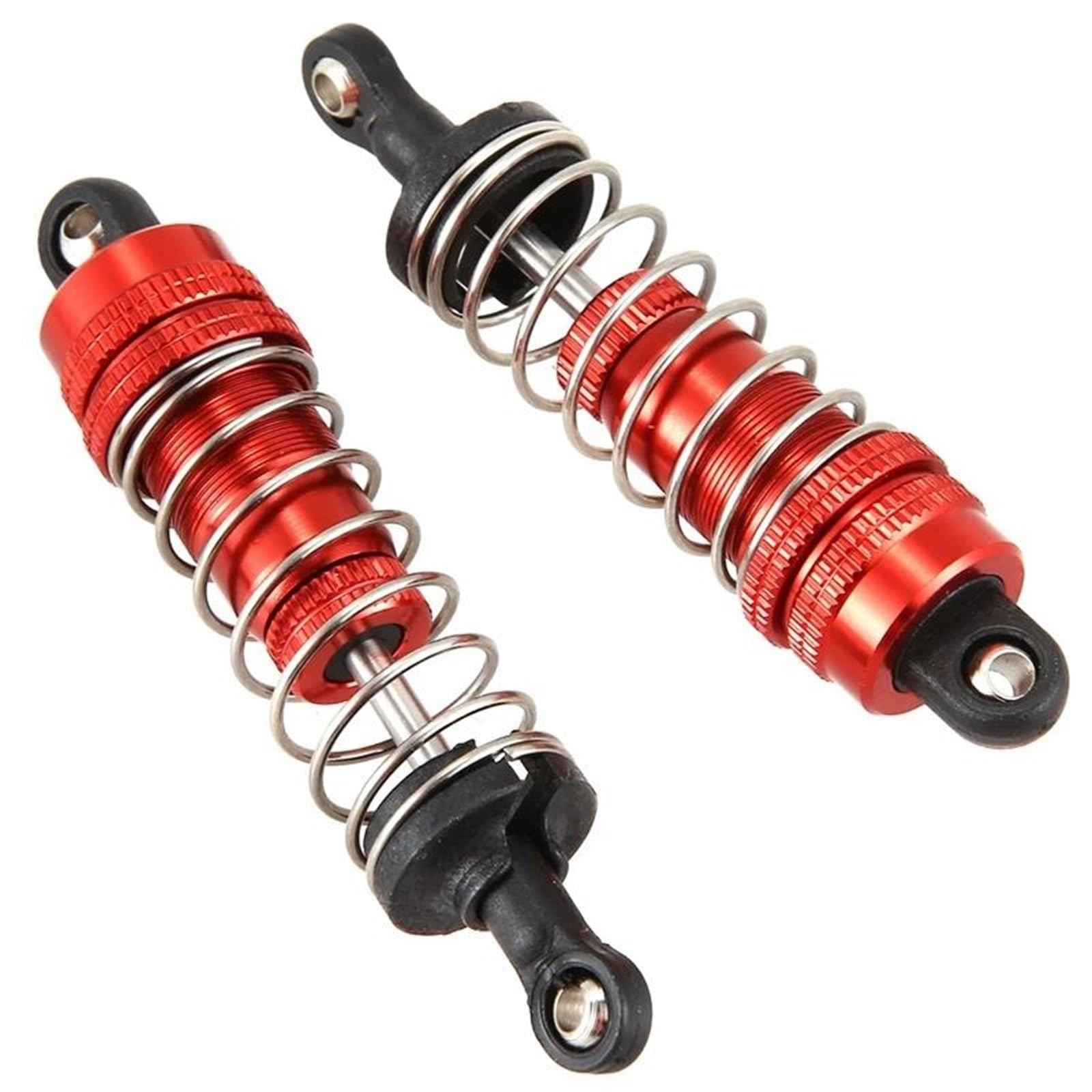 Compatible con Wltoys 144001 1/14 4WD RC Drift para Piezas De Coches Carreras 8 Uds Amortiguador Metal Accesorio Repuesto Piezas Amortiguador RC
