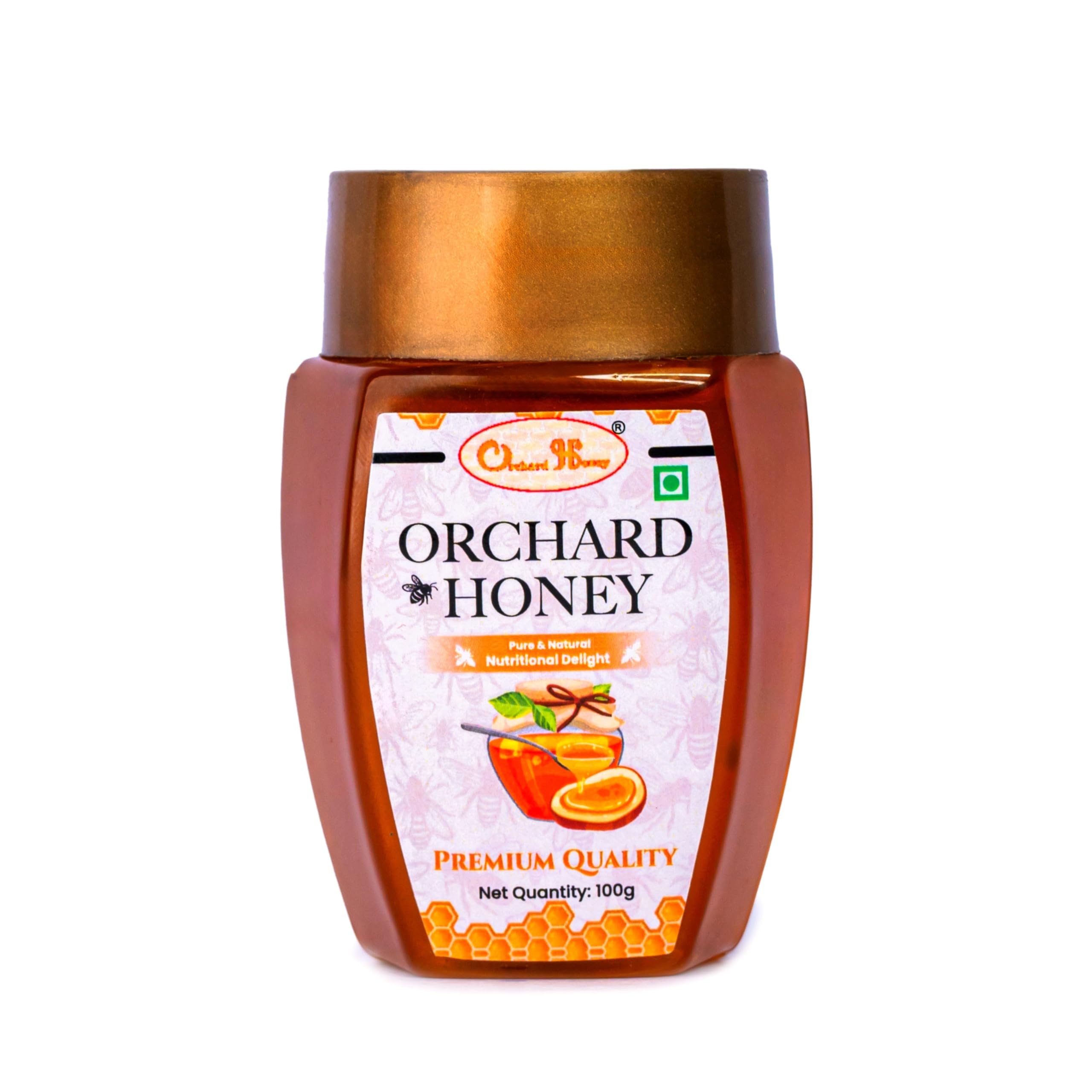 Orchard Honey Pure Premium Honey 1 KG | No Added Sugar or Preservatives | Rich in Antioxidants | Wild forest Honey for Weight loss & Immunity Booster Natural Shahad 1Kg Pack-image-9