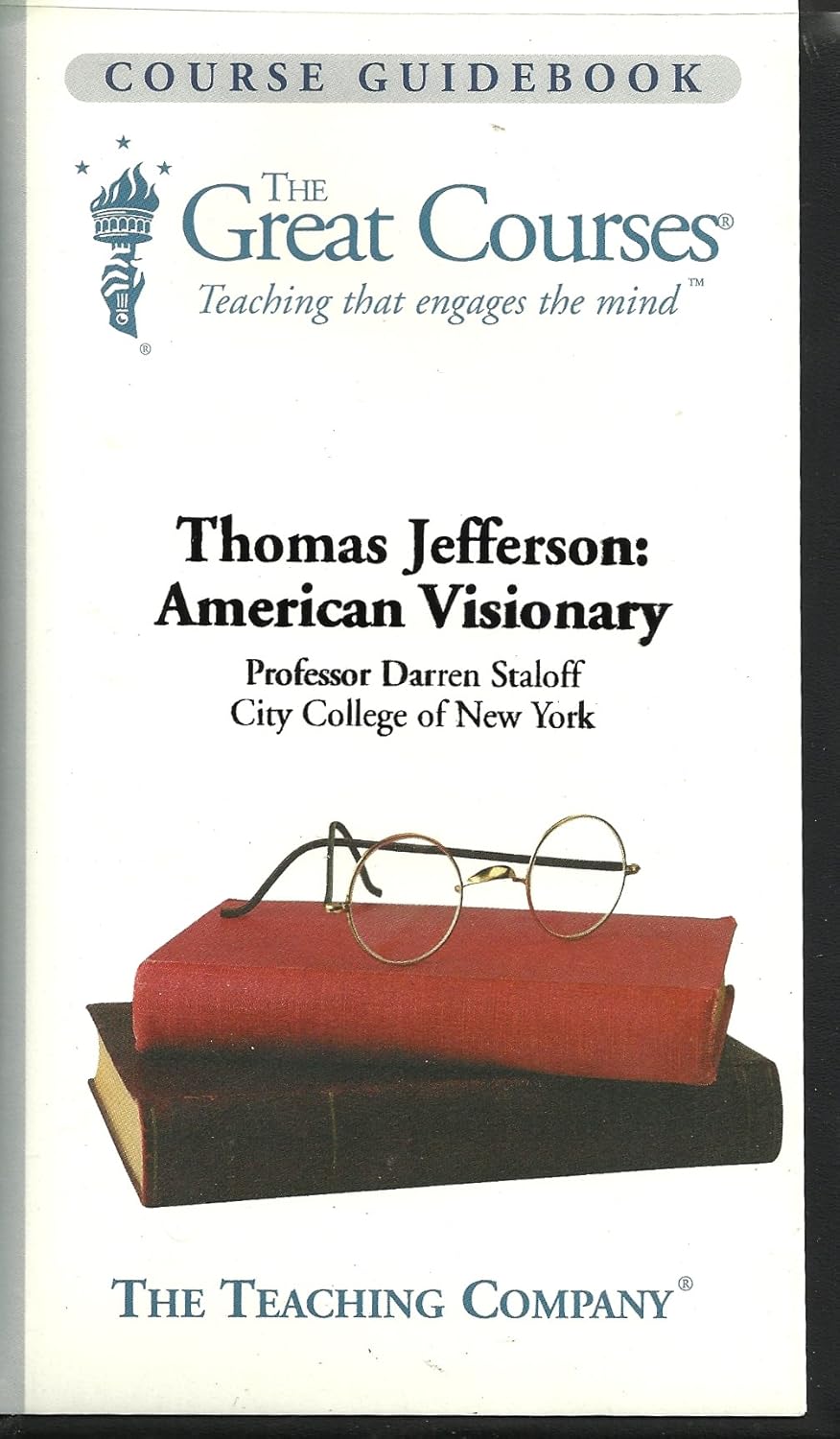 Thomas Jefferson American Visionary Audio Cassette (The Great Courses