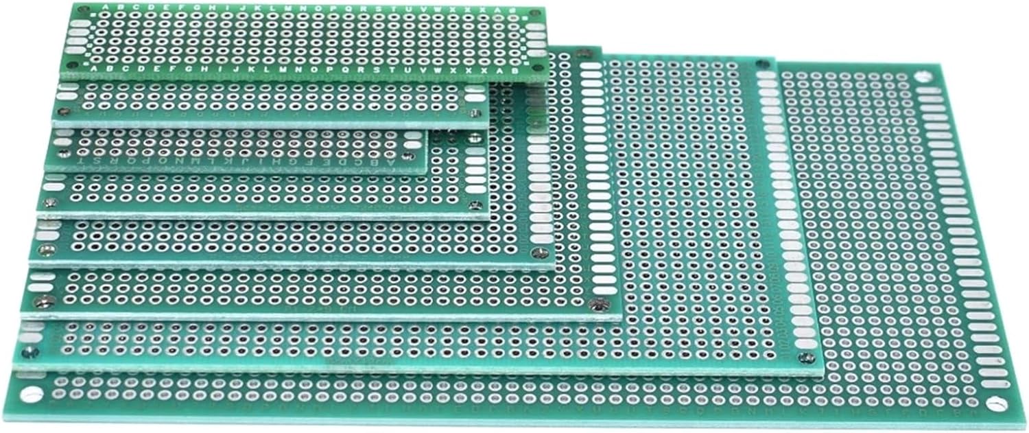 7x9 6x8 5x7 4x6 3x7 2x8cm Double Side Prototype DIY Universal Printed Circuit PCB Board Protoboard 4 * 6 6 * 8 5 * 7 3 * 7(9-15)