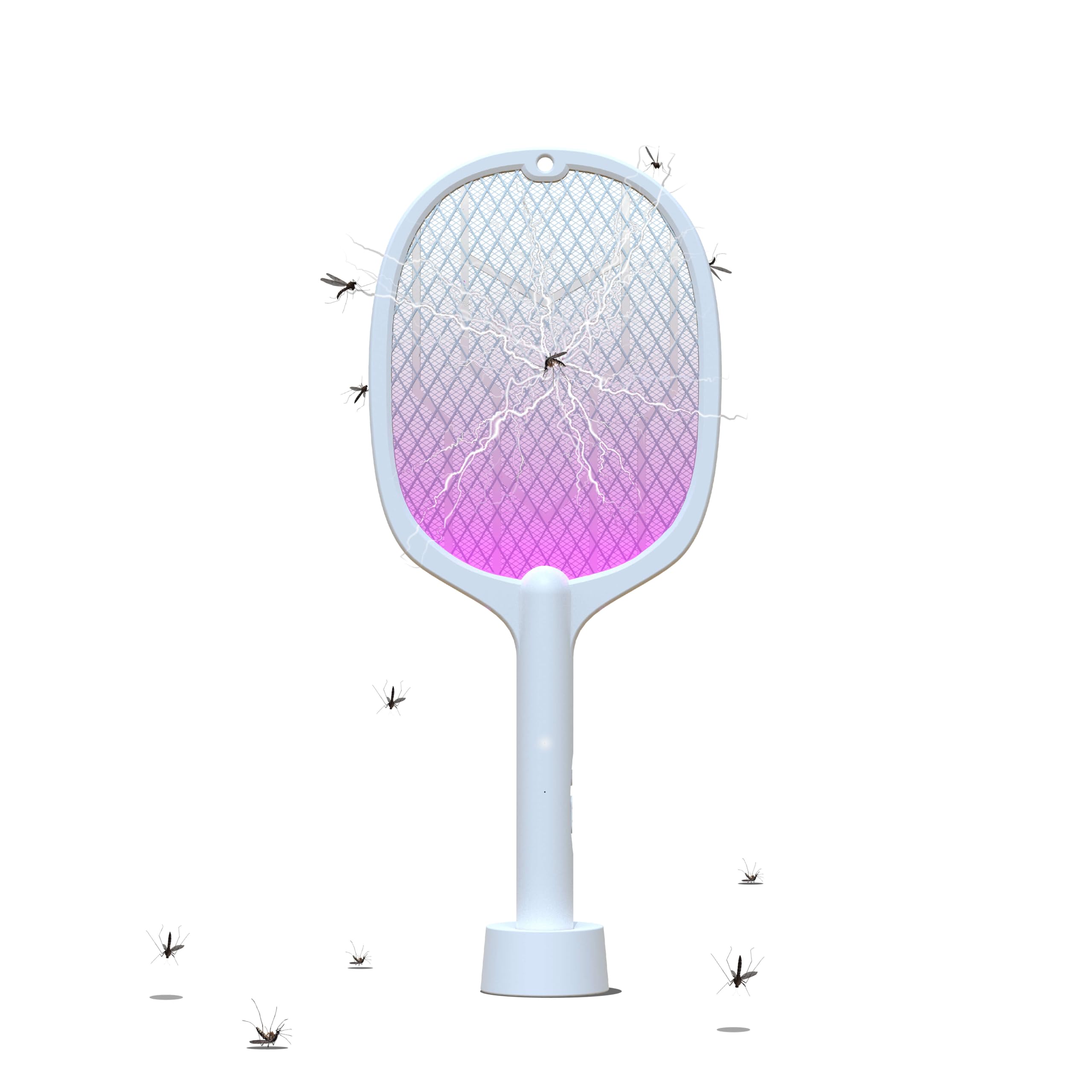 Crelab 2 in 1 UV Light Mosquito Racket and Zapper | USB Type-C | Dual Mode | Mosquito Bat Rechargeable with Stand to Hit Mosquito | Electric Insect Killer Trap | Lithium Ion Battery | 6M Warranty (B0DHW3TGFT) Amazon Price History, Amazon Price Tracker