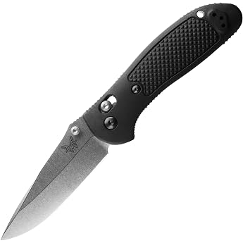 Benchmade 551-S30V Grip Tillian Silver Straight Blade