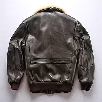 Amazon.co.jp: 取り外し可能な毛皮の襟男性ムートンコート冬の