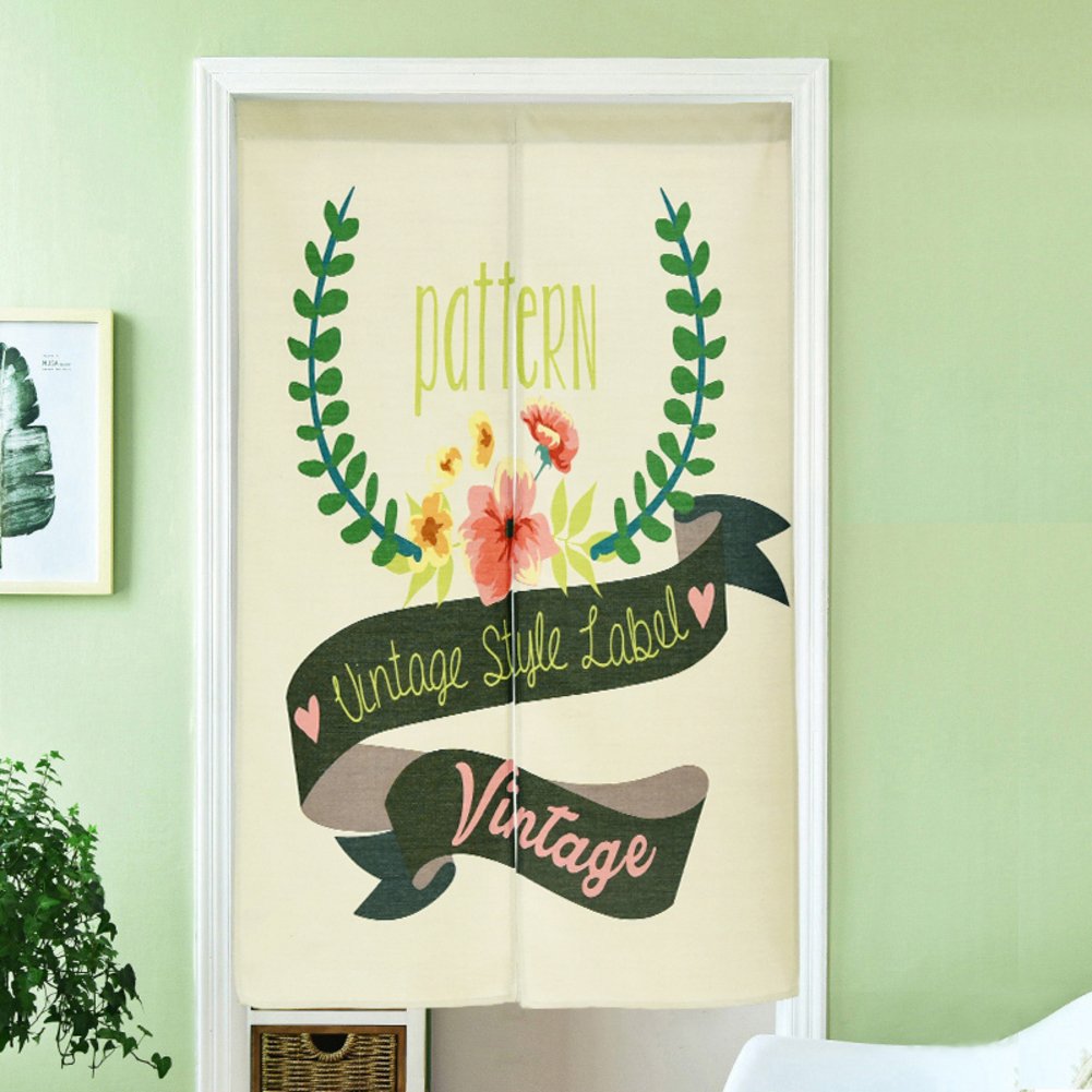 Stores de porte Silk Road rideau de partition pour toilettes et chambre