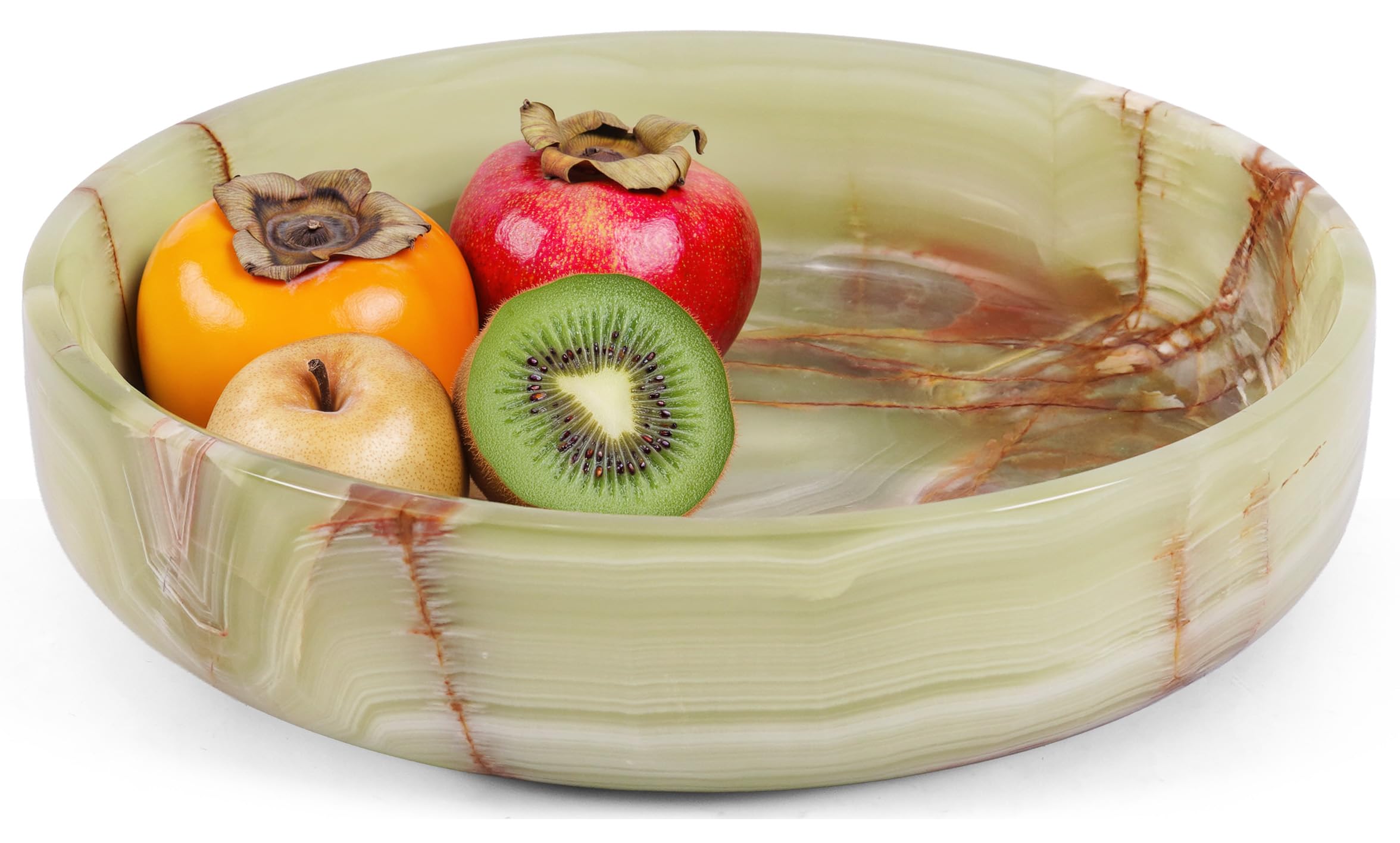 ケン・ドーン　『Fruit Bowl』 シルクスクリーン 134/250 Amazon.com | EARTHEN CRAFTS Marble Serving Bowl 8