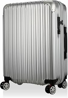 [シフレ]スーツケース Mサイズ 容量拡張 62-68L サスペンションキャスター ダブルキャスター 2WAYロック 台座フック ジッパータイプ TRIDENT TRI2035K-56