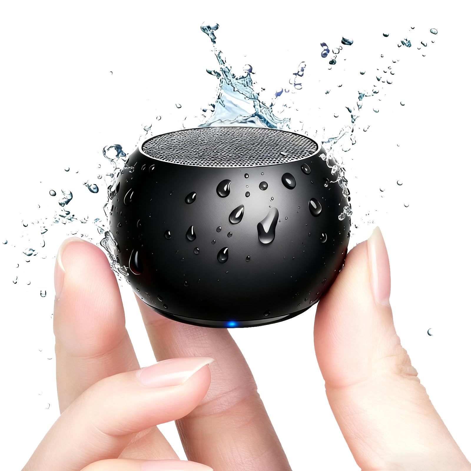 TKTDBX Portable Mini Bluetooth Speaker, Small Wireless Speaker Bluetooth 5.3 with Stereo Sound, Deep Bass, TWS Pairing, IP7 Waterproof, 8 Hours of