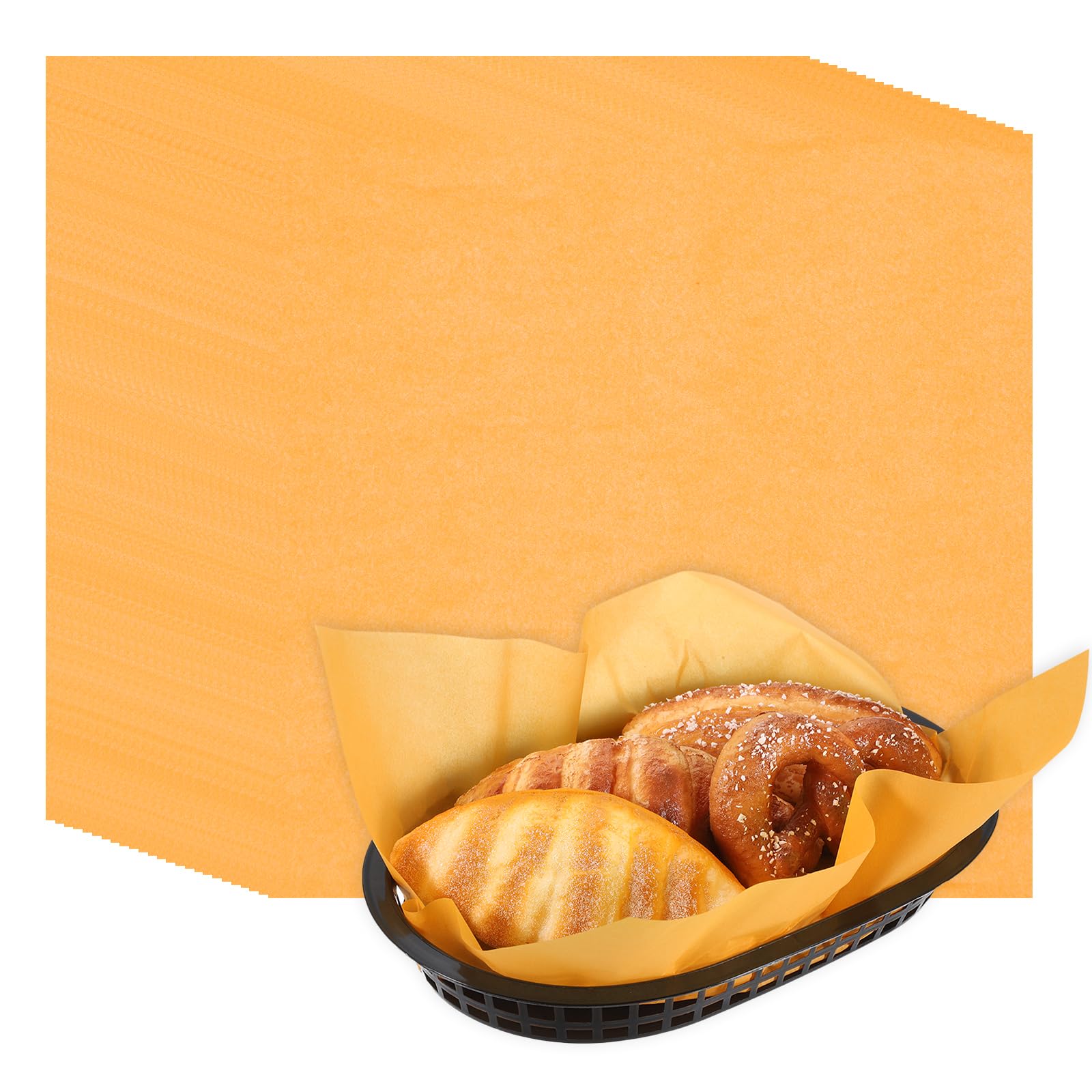Papier ciré 30x30 cm pour papier d'emballage sandwich et fournitures
