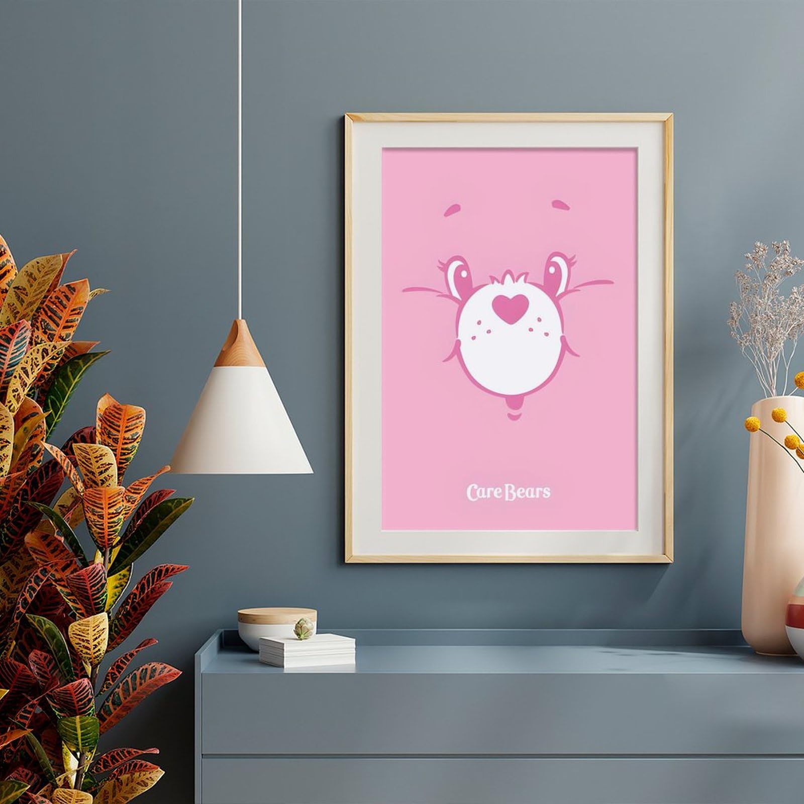 Amazon.co.jp: ケアベア ポスター 絵画 インテリア 壁紙用 壁紙 アート