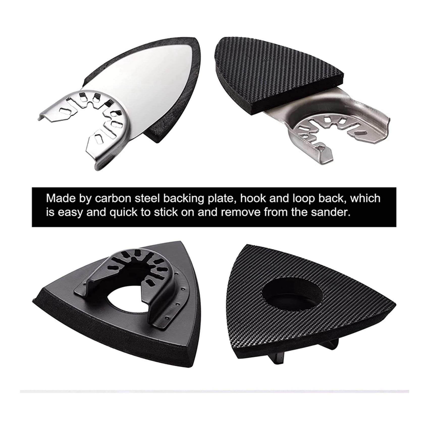 Kit De 208 Piezas De Lijado Para Herramienta Oscilante - Compatible Con Multiherramientas, Incluye 4 Patrones Diferentes, Ideal Para Bricolaje Y Carpintería