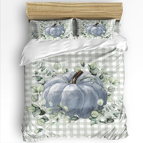 Juego de funda de edredón de Papá Noel de Navidad, tamaño California King, edredón de microfibra suave, edredón de cama con patrón + funda con