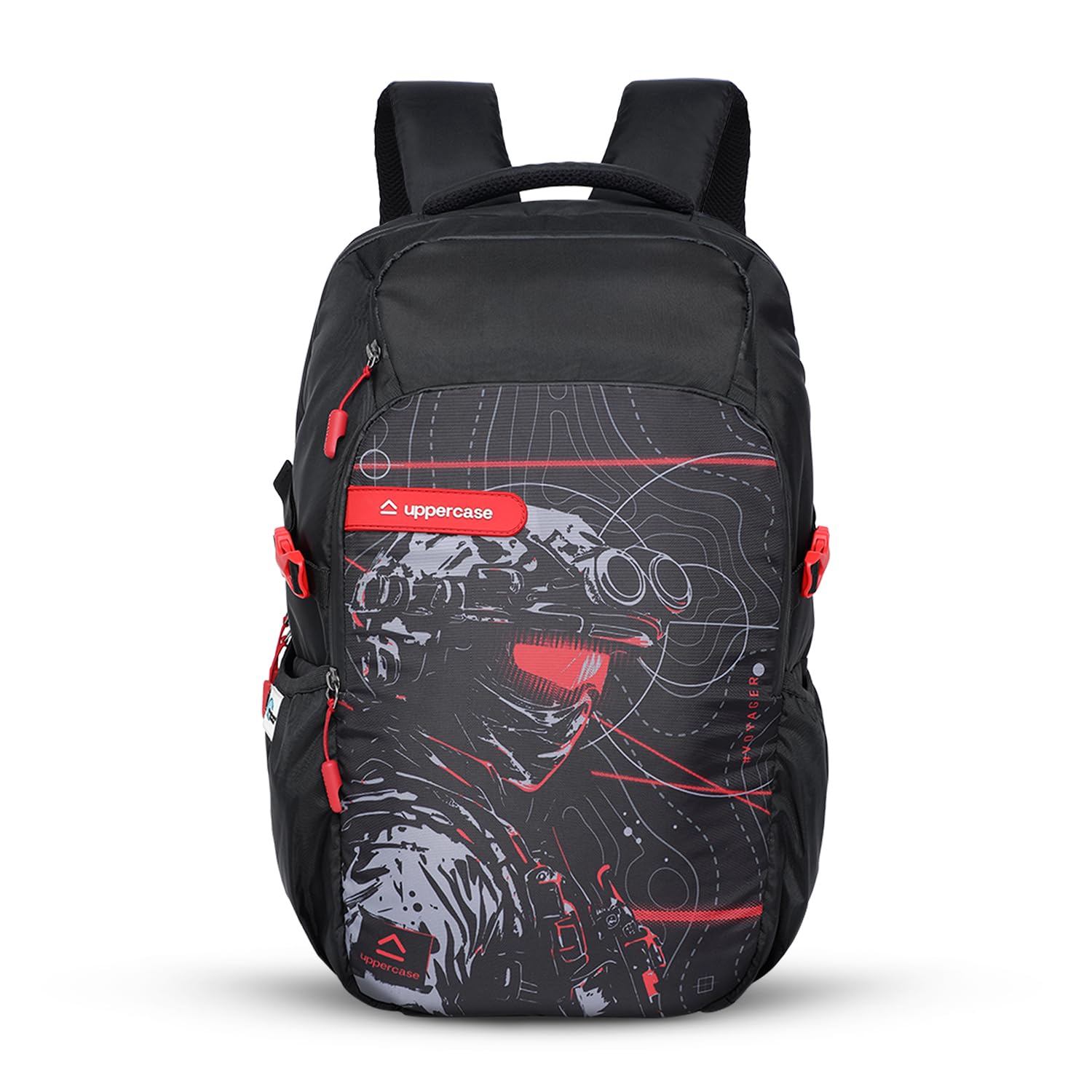 uppercase 31L Pixel 04 Laptop Backpack | School Bag | Triple Compartment | Quick-Access Pocket | Well-Padded Bag | Side Compression Strap | Trolley Sleeve |For Men & Women | 750 Days Warranty (Black) (B0CV7ZRHV9) Amazon Price History, Amazon Price Tracker
