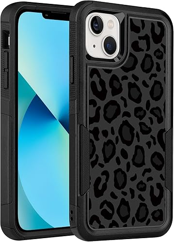 Miniatura 56 de Diseñada para iPhone 12/12 Pro, funda protectora delgada y ligera, de 6.1 pulgadas, para mujeres y niñas, bonito patrón de leopardo y guepardo