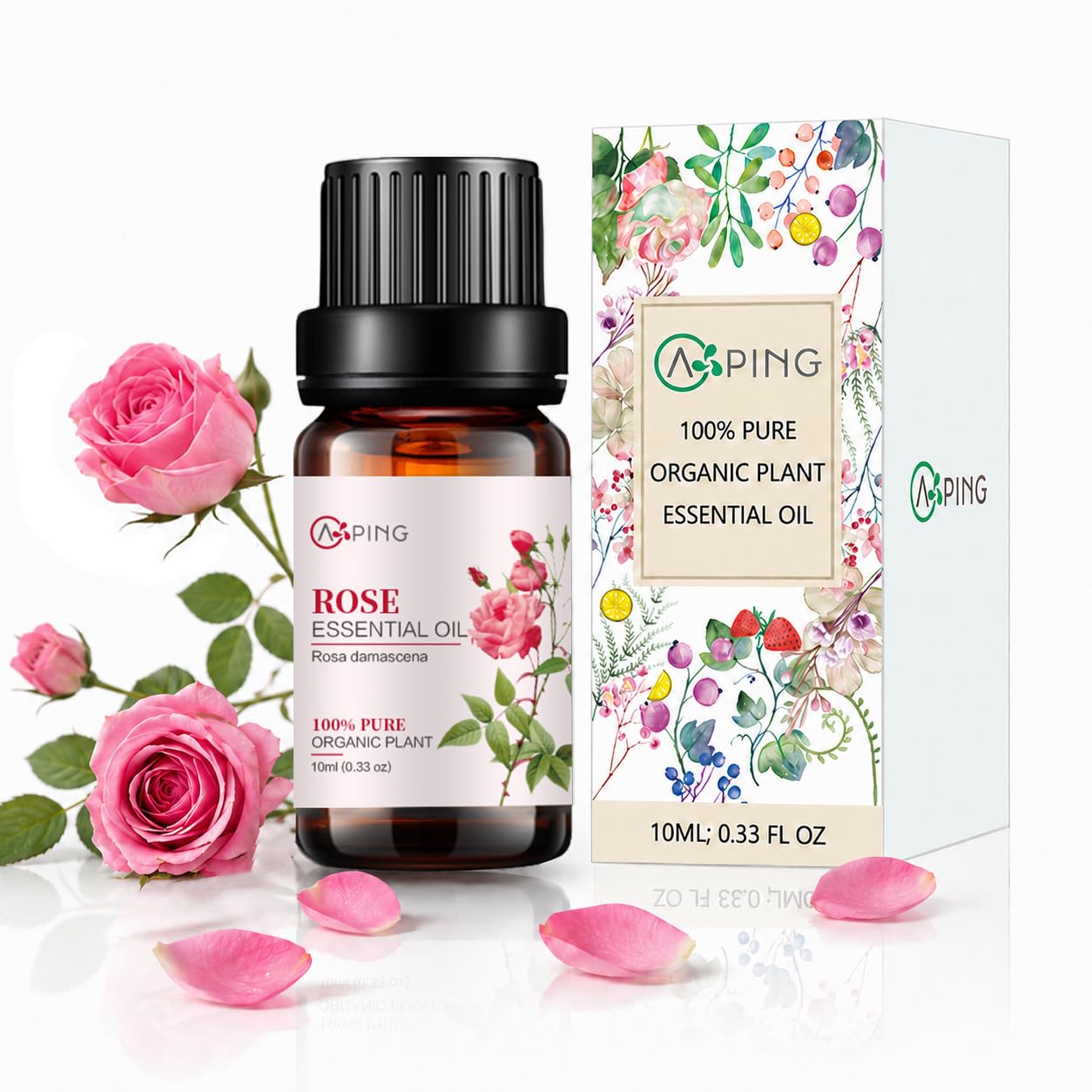 【ラスト1セット4本】100% Rose oil ローズオイル 30ml Amazon.com: Rose Essential Oil - 100% Pure Organic Natural Plant