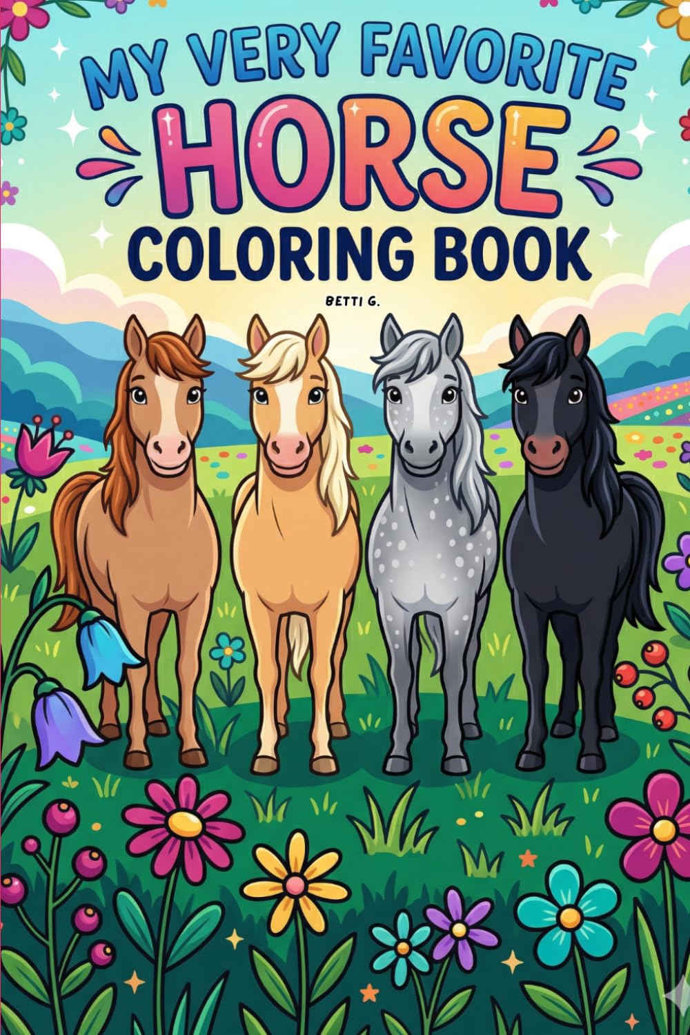My very favorite horse coloring book