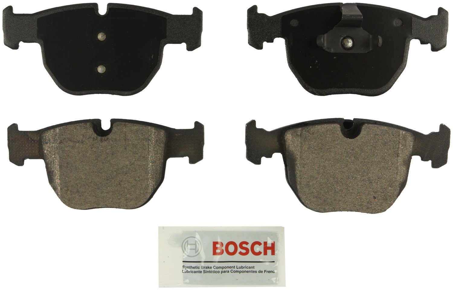 Bosch BE1324H Blue Disc Brake Pad Set with Hardware - FRONT — view 138