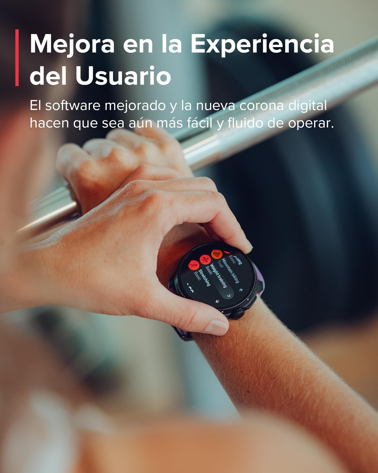 SUUNTO Race Reloj Deportivo Smartwatch Exteriores Pantalla AMOLED 1,43" Cristal Zafiro GPS Doble Frecuencia