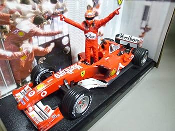Amazon | HW 1/18 フェラーリ F2004 M.シューマッハ フィギュア