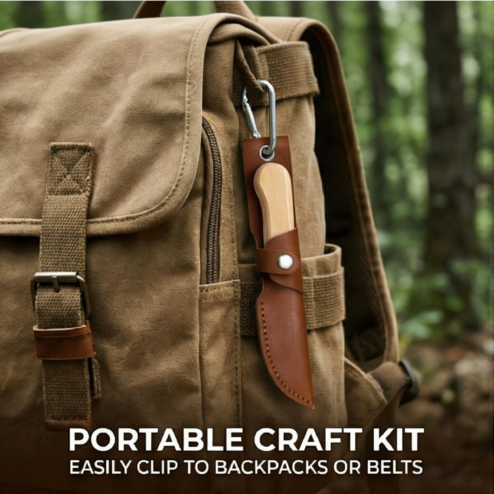Schnitzmesser für Teenager mit Ledertasche und schnittfeste Handschuhe, Kindermesser Schnitzset Edelstahl Taschenmesser Outdoor Messer Schnitzwerkzeug, für Bastelarbeiten Camping Outdoor-Aktivitäten