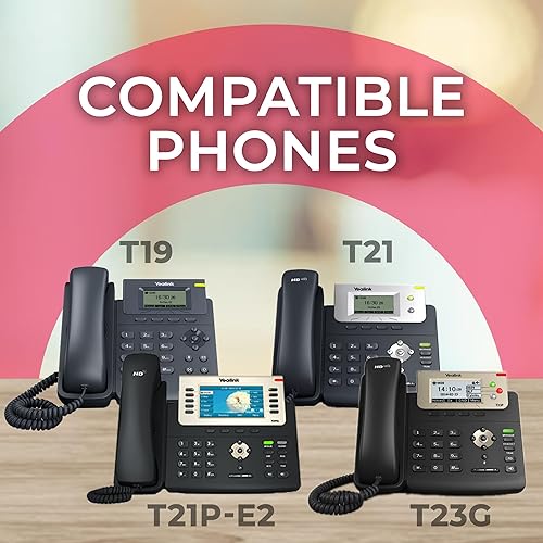 Miniatura 5 de Yealink - Fuente de alimentación PS5V600US 5V 0.6A - Yealink SIP Phones- T40G, T23G, T21, T21P, T30, T31, T33, T21P-E2, T19, T19P, T19P-E2, W52P,