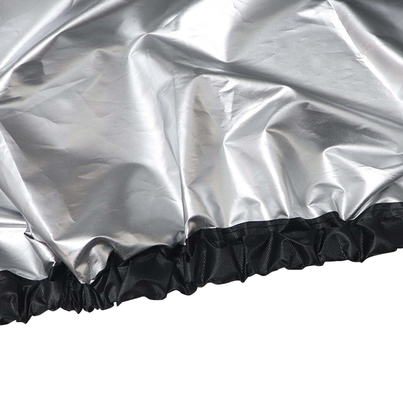 SecosAutoparts Fundas completas impermeables compatibles con ATV completo para bicicleta de playa, color negro
