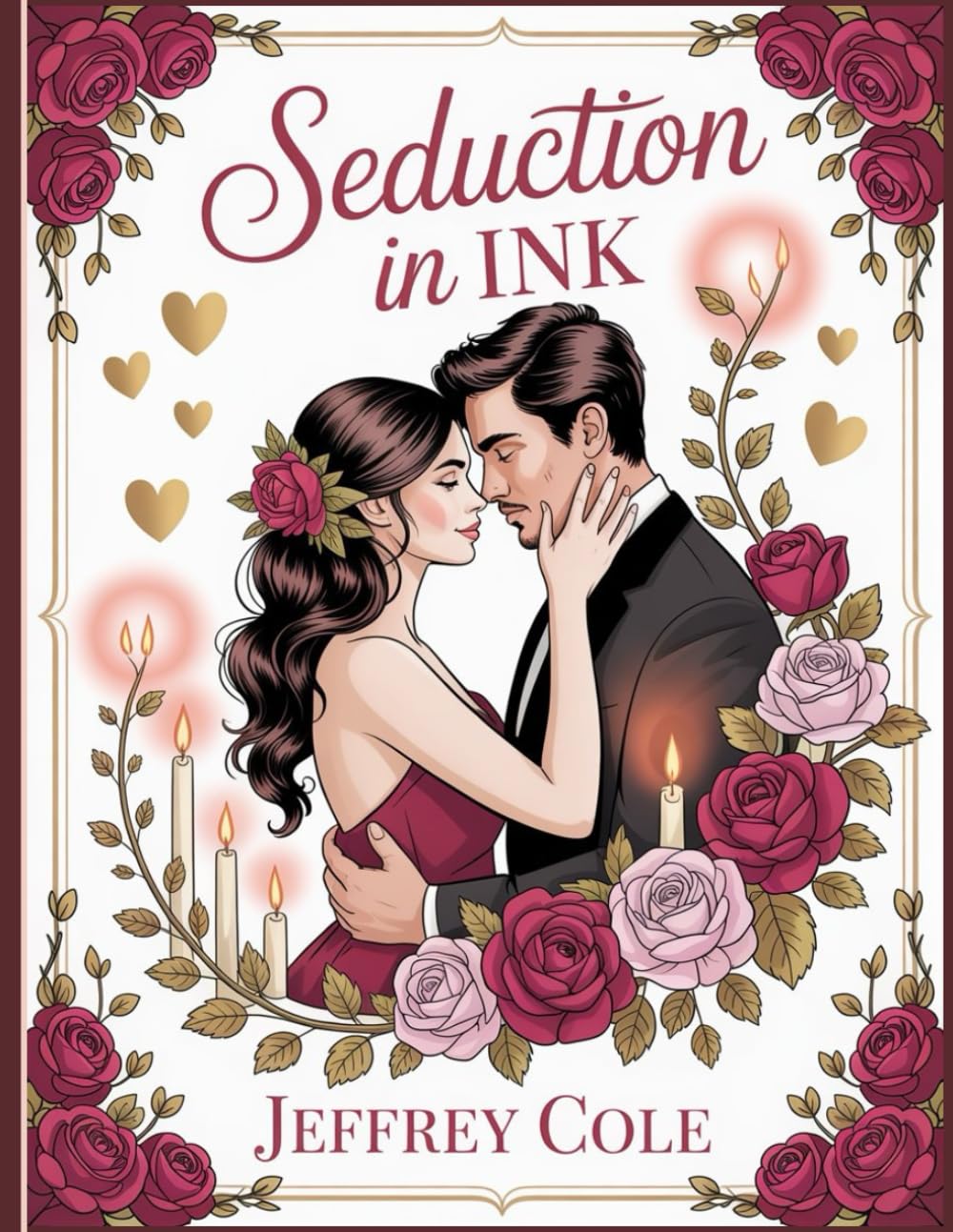 Seduction in Ink: A Romantic Adult Coloring Book for Couples Featuring Sensual Love Scenes, Intimate Moments & Flirty Valentine Designs