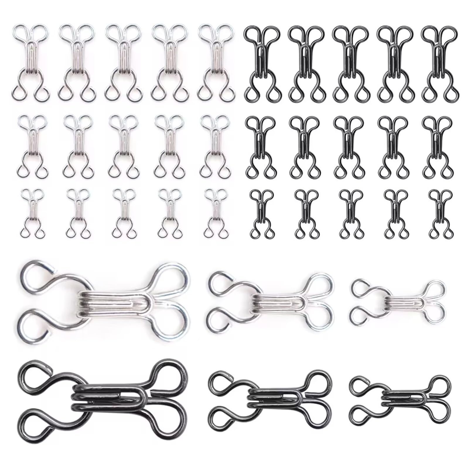 Crochet Couture Lot De 10 Crochets De Couture Et U0153illets De Rechange Pour Crochet Pantalon