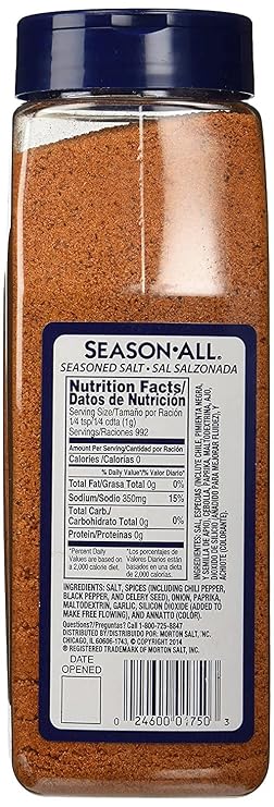 Morton Season-All Seasoned Salt - 35 Ounce (2 Pack)