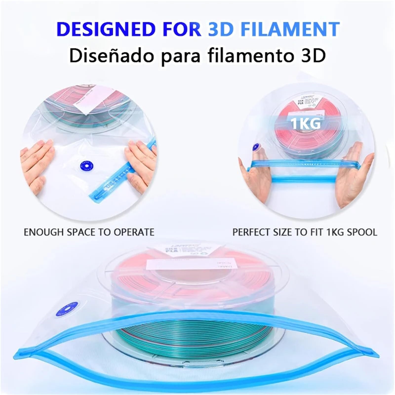 Bolsas vacio Bolsas de almacenamiento al vacío con bomba manual/eléctrica para Equipaje(Only 30 Bags)