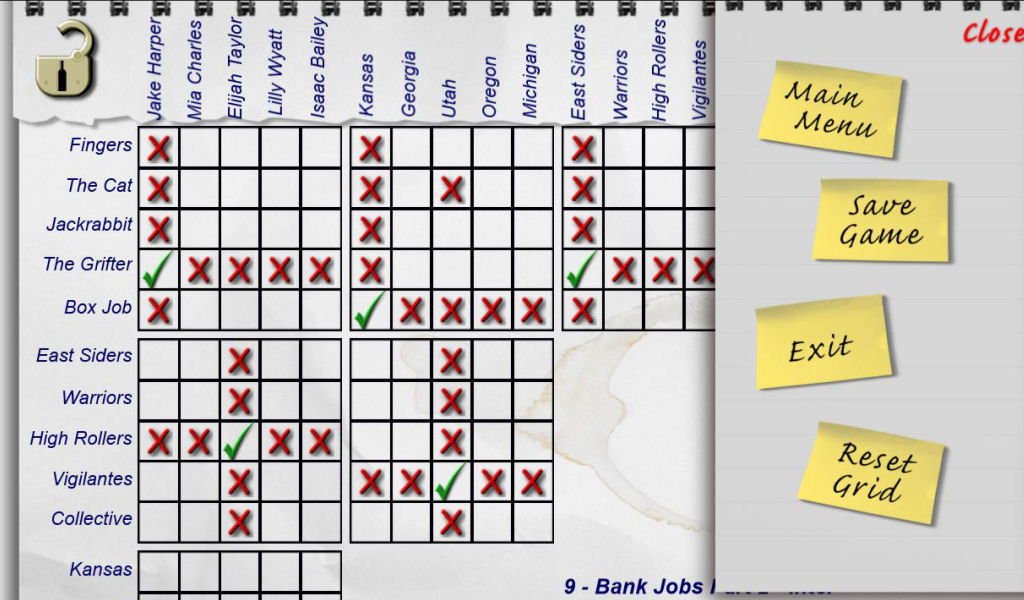Gridzle Vol.1 - Grid Detective Puzzles - App on Amazon Appstore