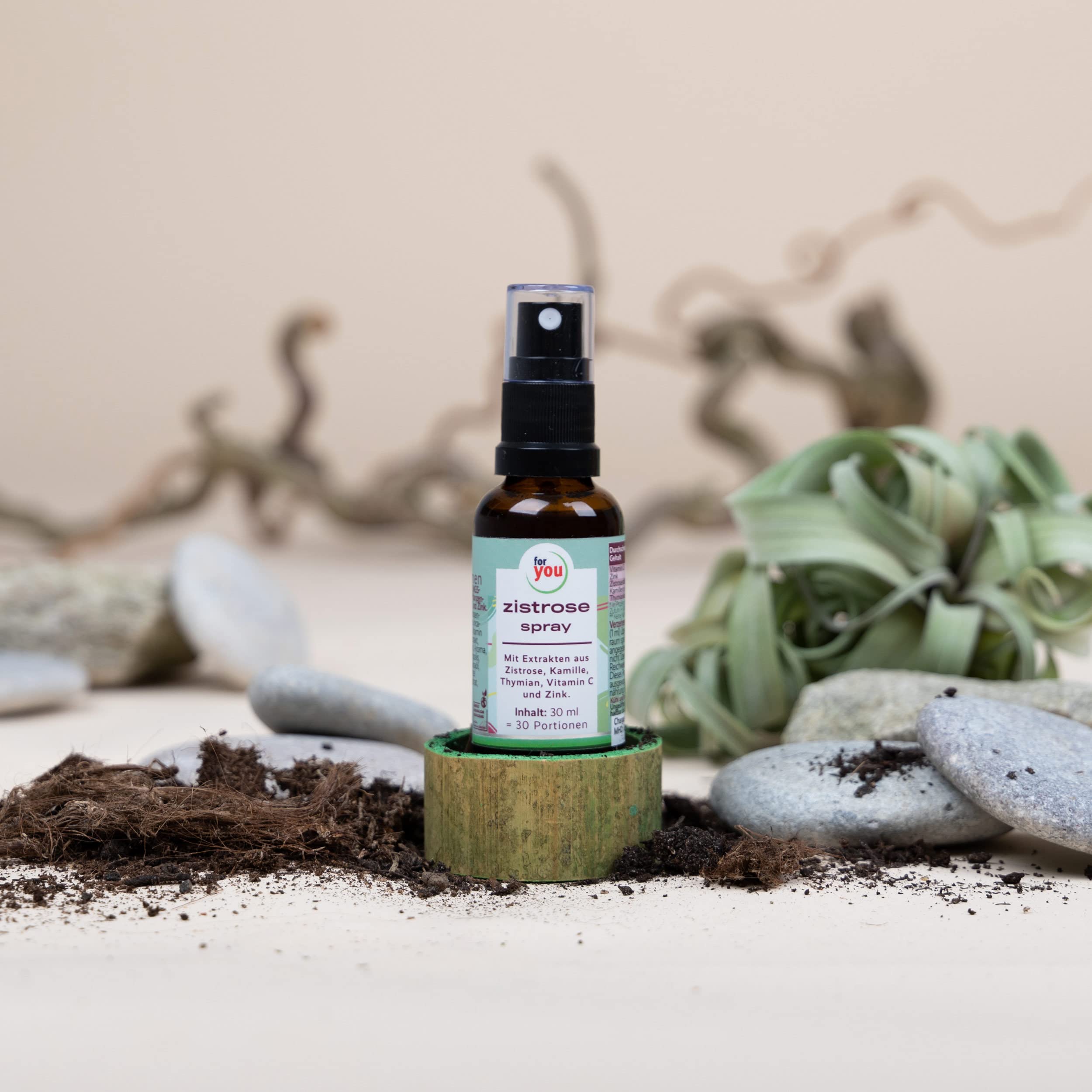 for you Zistrose Halsspray - 2x30 ml Doppelpack Rachenspray bei Akuten Beschwerden im Hals - mit Extrakten aus Zistrose, Kamille & Thymian, sowie Akazienhonig, Propolis, Manukahonig, Vitamin C & Zink