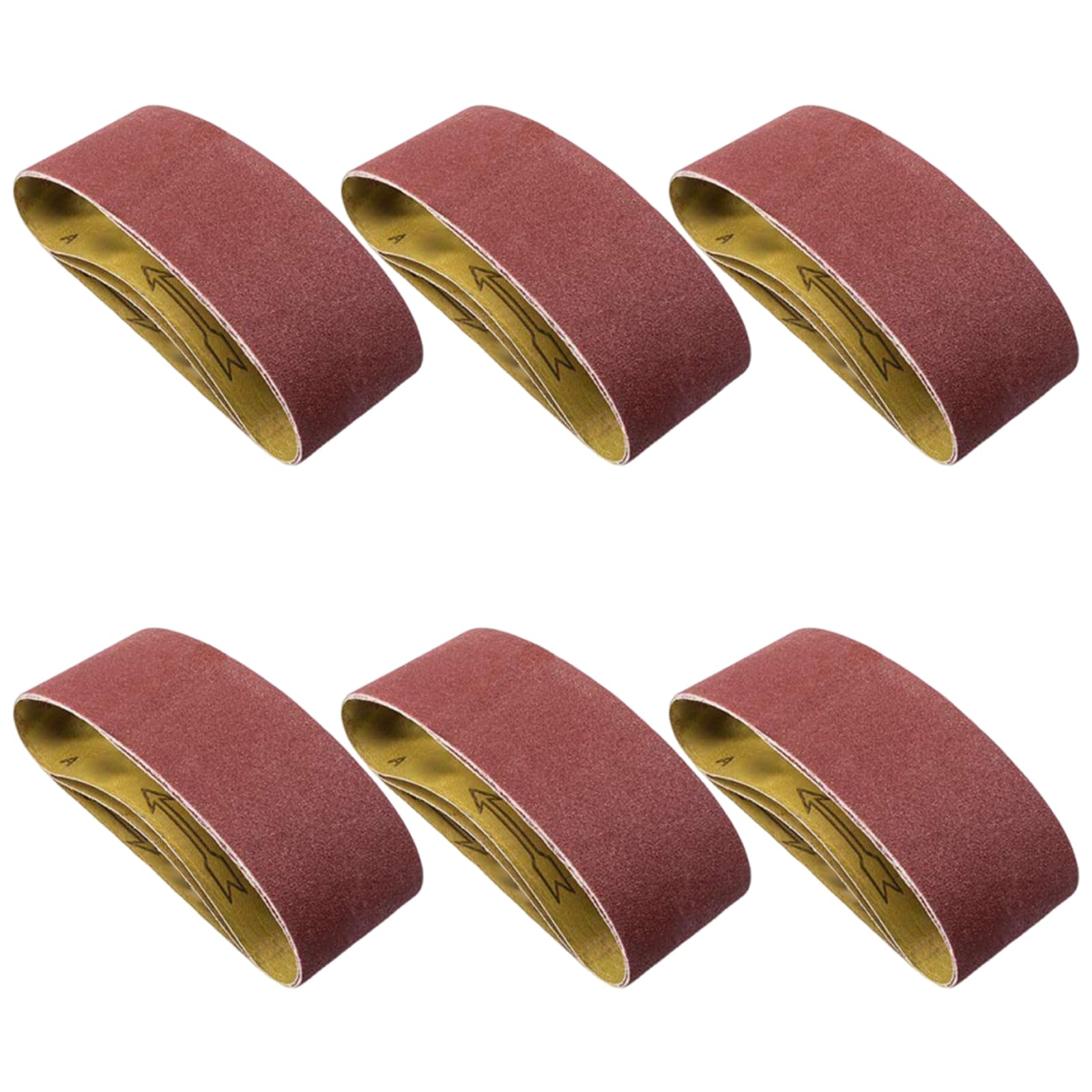 Lasting 2x24 Inch Aluminum Oxides Sanding Belt Abrasive Belt Perfect for Wood Sanders Quick Materials Removal Sander for Wood Polishing