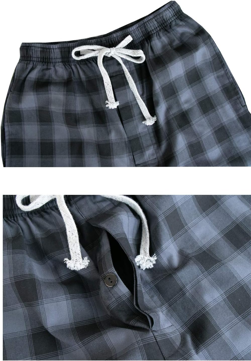 Big Boy's Cotton Plaid Pajama Pants Lounge Long Pants Loose Size 8 10 12 14 16 - Image 6