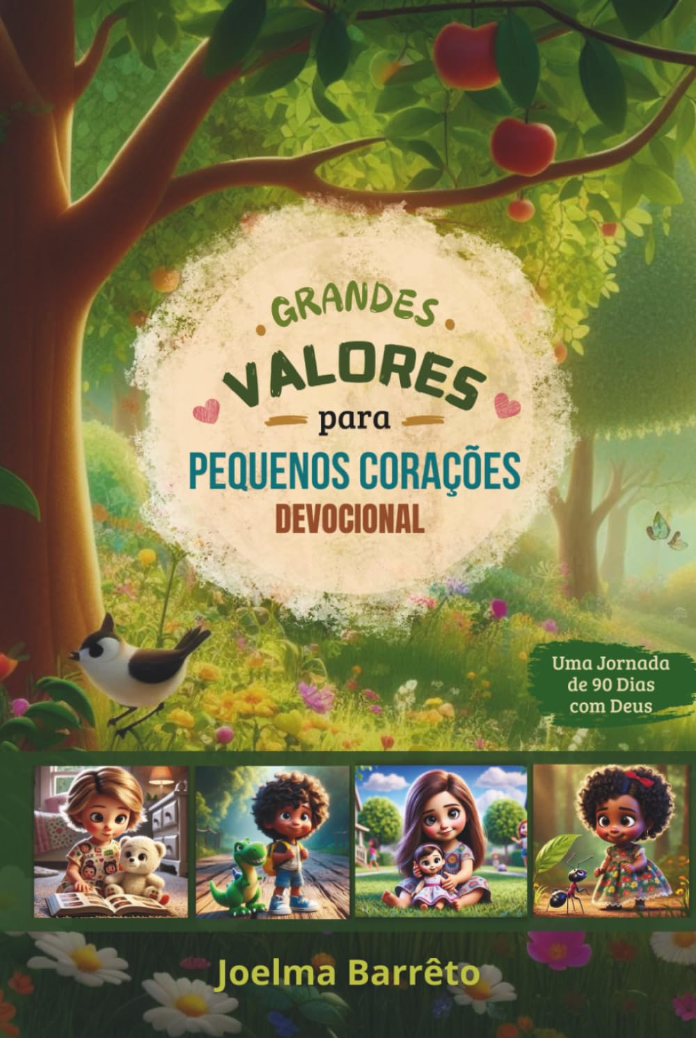 DEVOCIONAL: Grandes Valores para Pequenos Corações (Portuguese Edition)      Hardcover – January 17, 2025