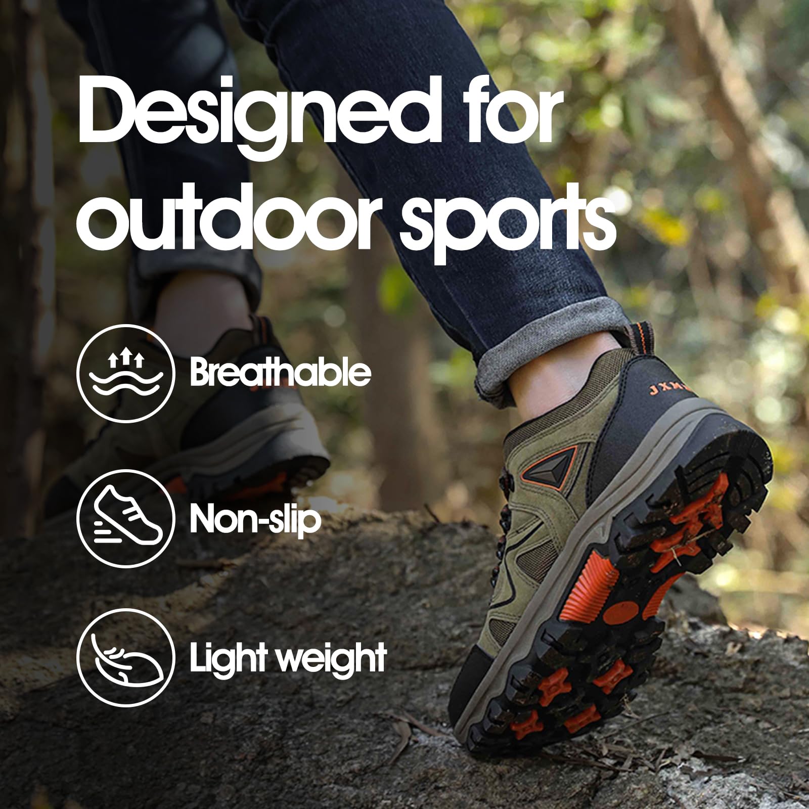 Scarpe da Trekking Uomo Estive per Montagna e Trail Running Leggere 38-48 EU
