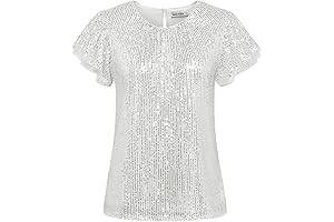 Women's Sparkly Party Tops: Shimmer & Dazzle for Any Night Out